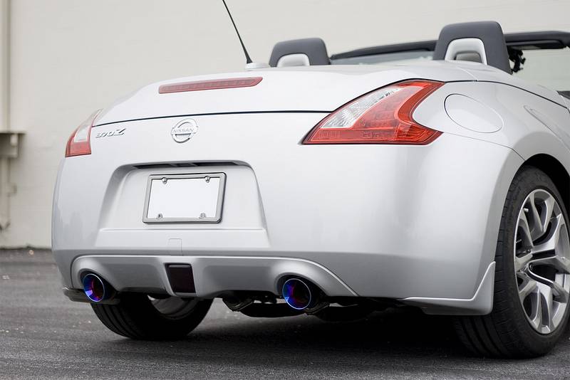 Aam Competition 370z Short Tail Exhaust W Your Choice Of 4 Tips Aam